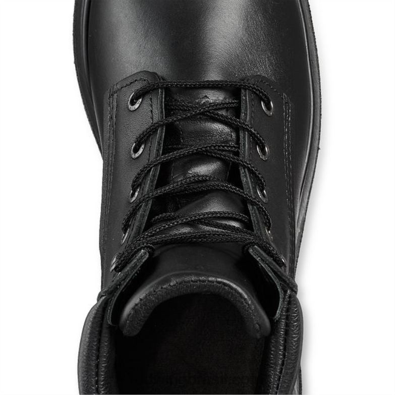 Bota de segurança masculina estilo 3512 king toe de 8 polegadas à prova d\água csa preto DRV6075 Red Wing