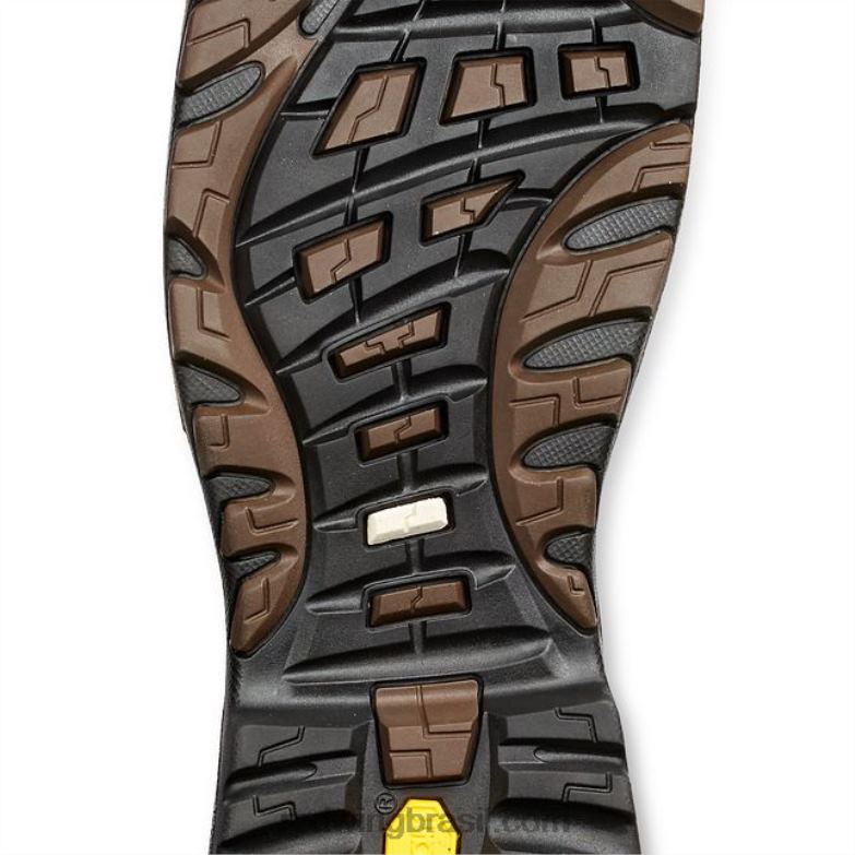 Bota de segurança masculina estilo 4217 dynaforce de 6 polegadas à prova d\água para trabalho marrom DRV60128 Red Wing