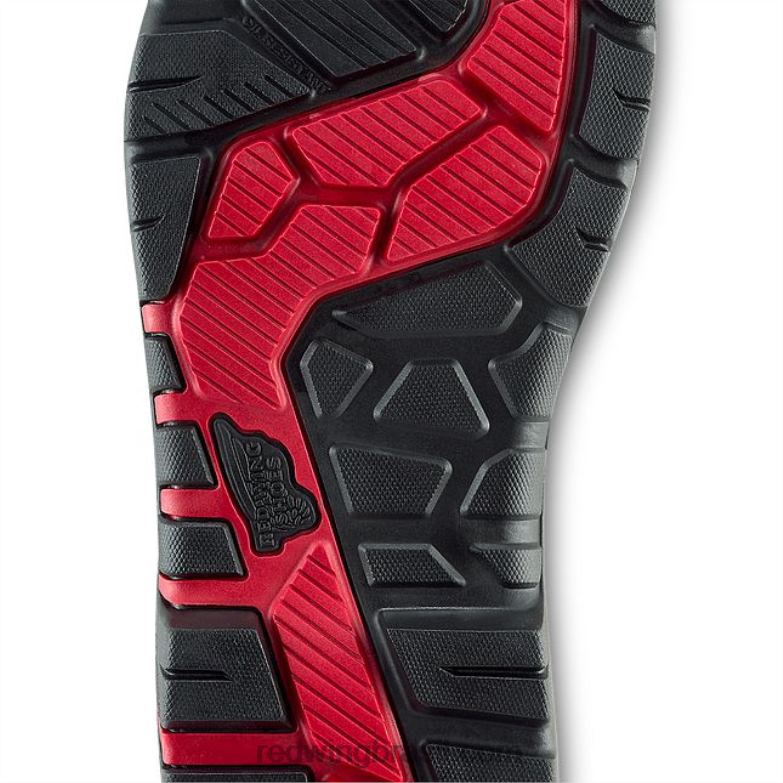 Bota de segurança masculina estilo 4402 king toe adc à prova d\água de 6 polegadas marrom DRV60119 Red Wing