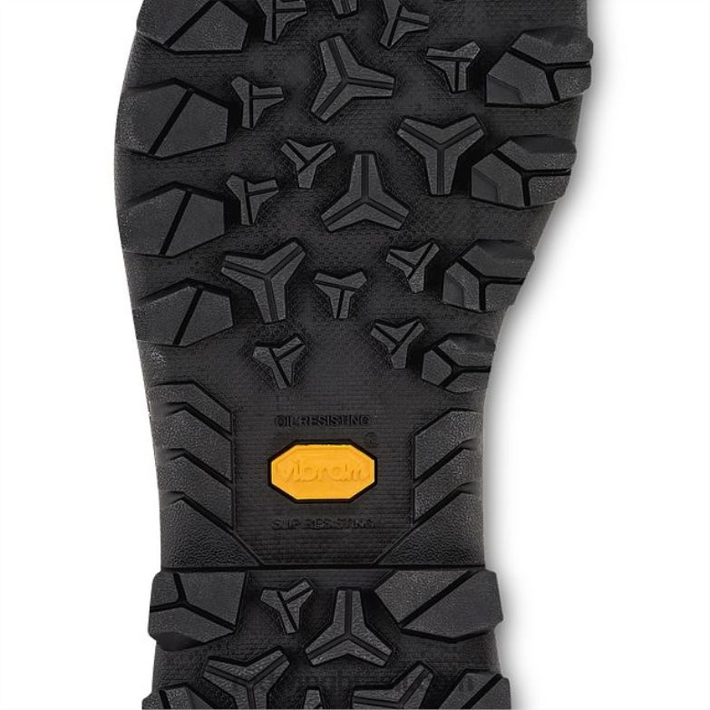 Bota masculina de segurança à prova d\água de 6 polegadas estilo 2415 com tração para trabalho marrom DRV60109 Red Wing