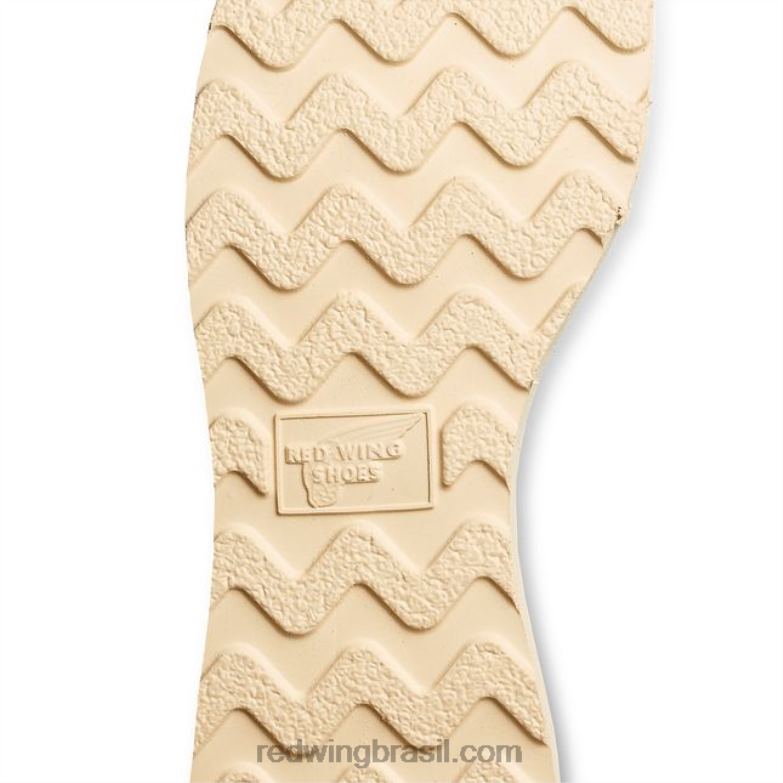 Bota masculina de segurança à prova d\água de 8 polegadas estilo 2442 traction tred lite marrom DRV60125 Red Wing