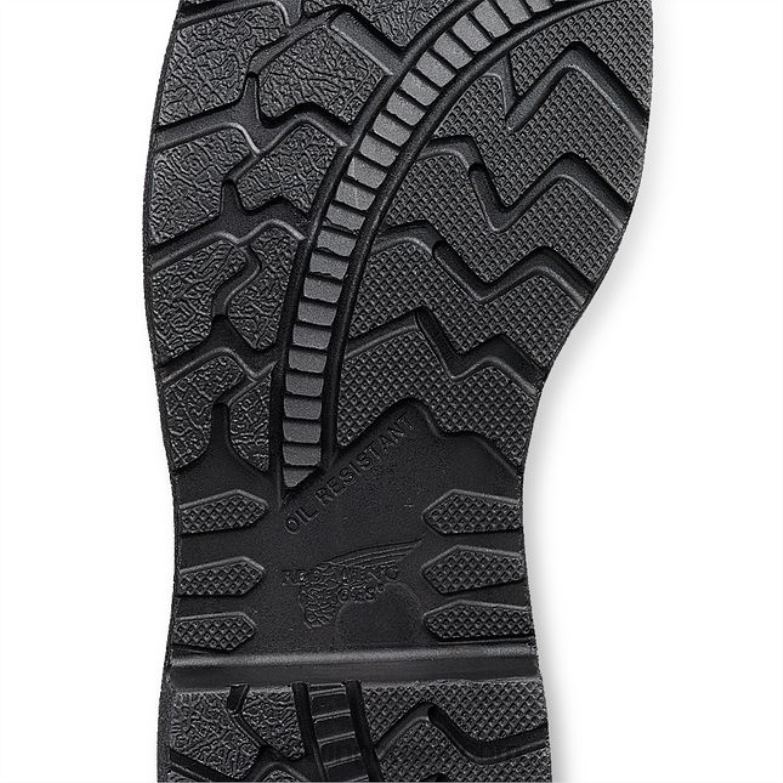 Bota masculina estilo 1172 dynaforce de 11 polegadas à prova d\água com biqueira macia marrom DRV60131 Red Wing