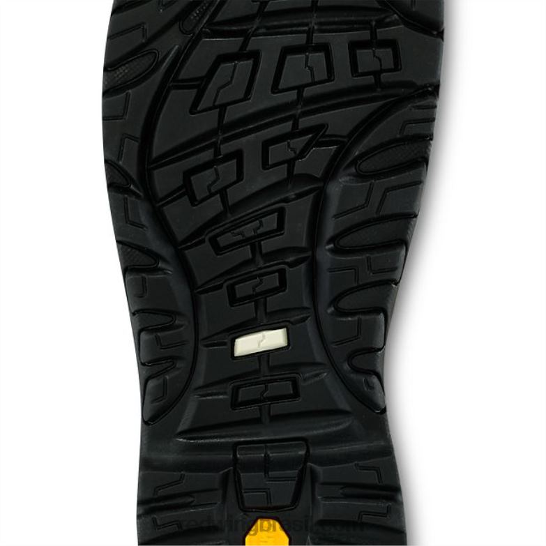 Bota masculina estilo 2260 king toe de 6 polegadas isolada e à prova d\água preto DRV6076 Red Wing