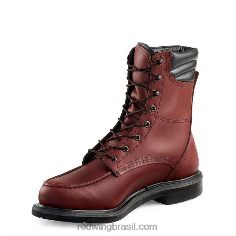 Bota masculina estilo 4216 flexbond de segurança à prova d\água de 6 polegadas marrom DRV60117 Red Wing