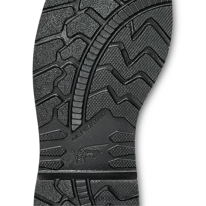 Bota masculina estilo 4420 loggermax de segurança à prova d\água de 9 polegadas marrom DRV60114 Red Wing