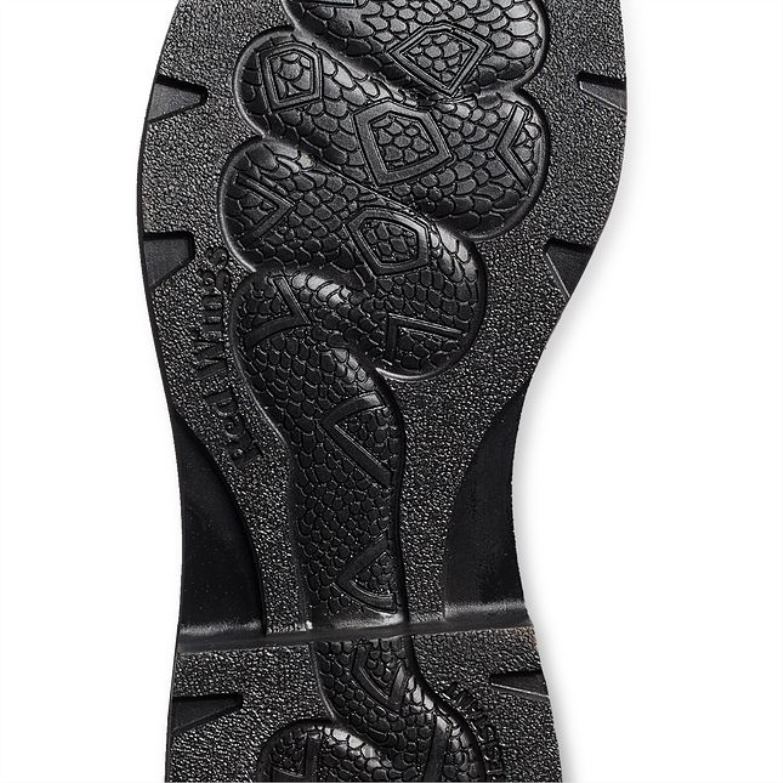 Bota masculina sem salto estilo 1105 supersola de 11 polegadas com biqueira macia marrom DRV6082 Red Wing