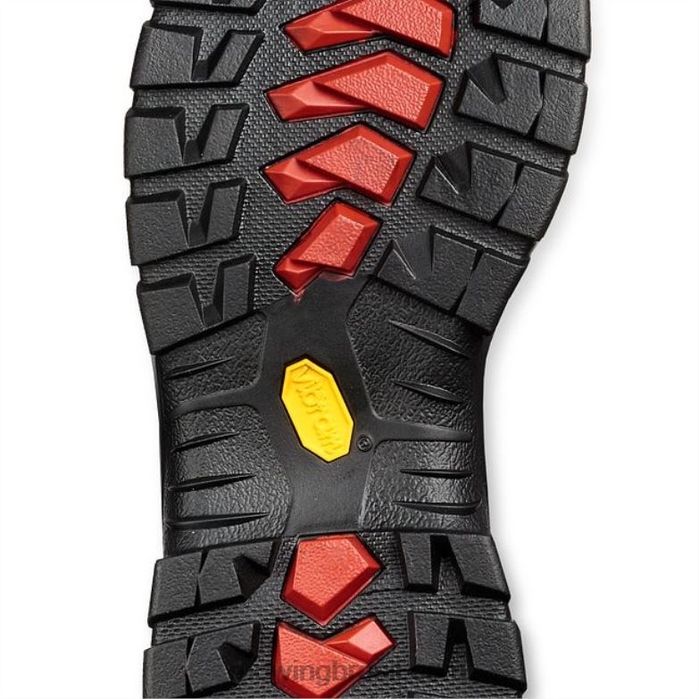 Bota metguard masculina estilo 4435 supersole de segurança à prova d\água de 8 polegadas marrom DRV6069 Red Wing