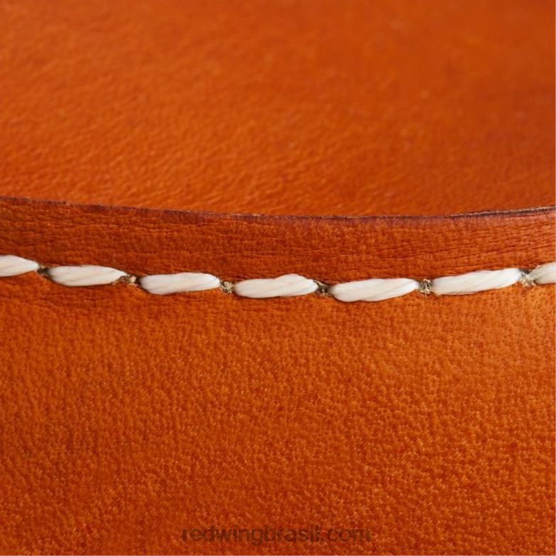 Heritage - Estilo 3373 Bota feminina clássica moc de 6 polegadas em couro border ouro DRV60187 Red Wing