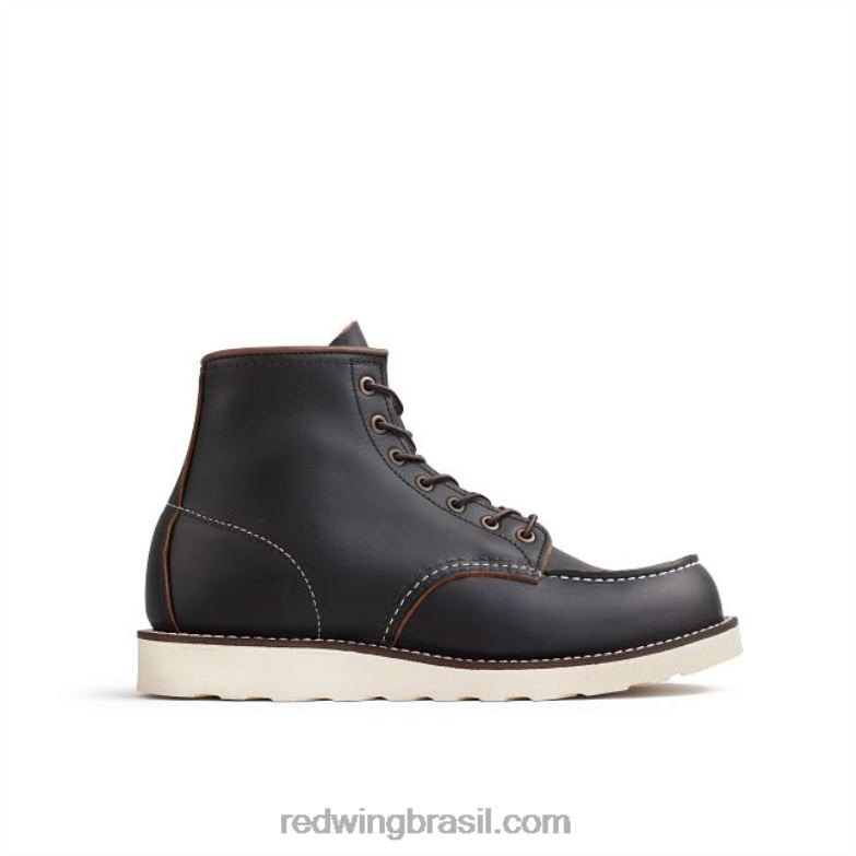 Heritage - Style 3322 Weeker Chukka Chukka masculino em couro áspero e resistente preto DRV60177 Red Wing