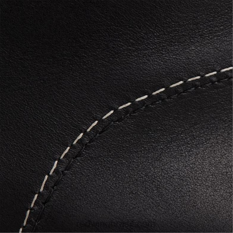 Heritage - Style 3428 Bota feminina clássica moc de 6 polegadas em couro áspero e resistente preto DRV60188 Red Wing