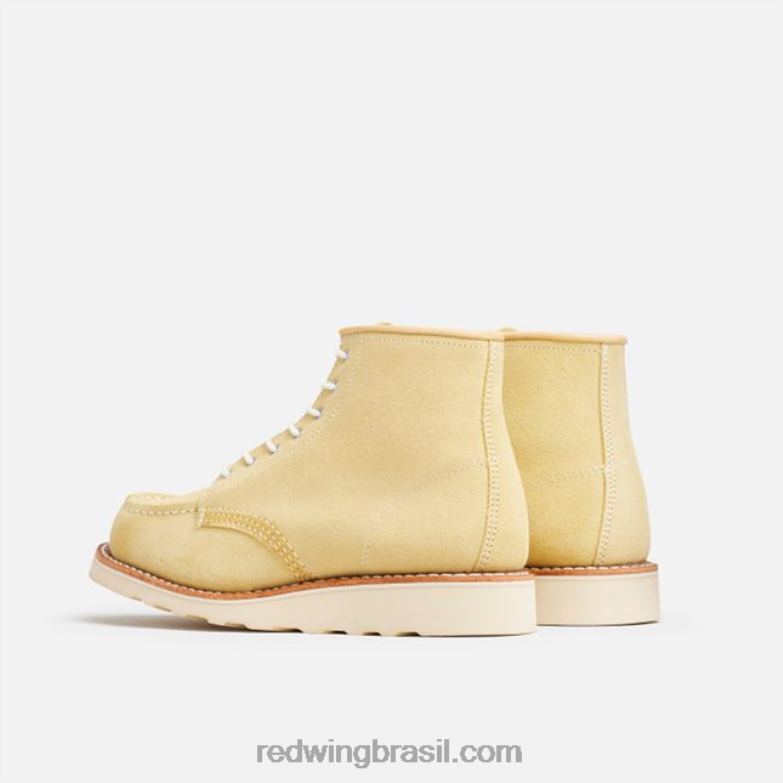 Heritage - estilo 3328 Bota clássica feminina moc de 6 polegadas em couro abileneDRV60192 Red Wing