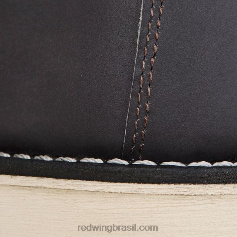 Heritage - estilo 3425 Classic Moc Bota Feminina em Couro Legado Castanho pedra DRV60196 Red Wing