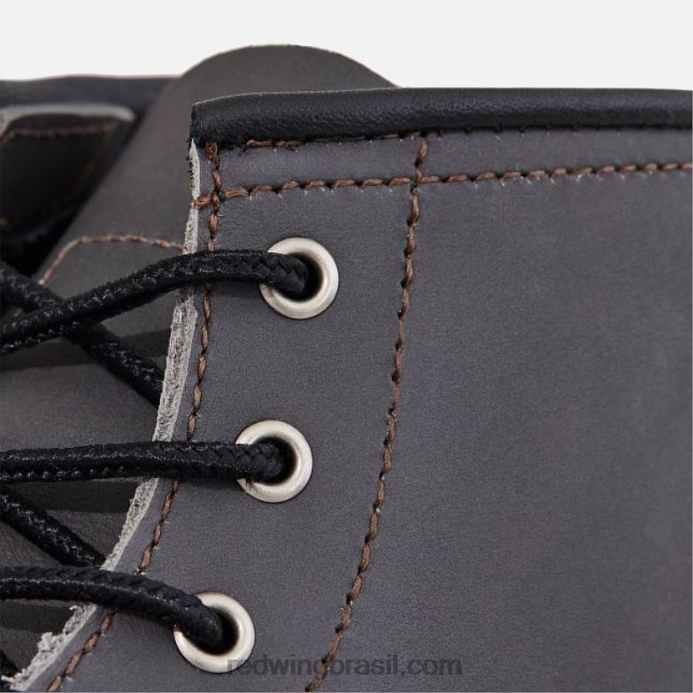 Heritage - estilo 3425 Classic Moc Bota Feminina em Couro Legado Castanho pedra DRV60196 Red Wing