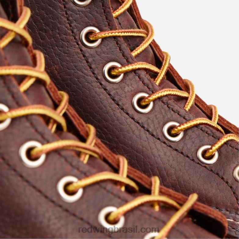 Heritage - estilo 877 Bota clássica masculina Moc de 8 polegadas de 8 polegadas em couro legado briar DRV60174 Red Wing