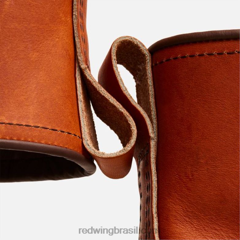 Heritage - estilo 8875 Classic Moc bota masculina de 6 polegadas marrom DRV60175 Red Wing