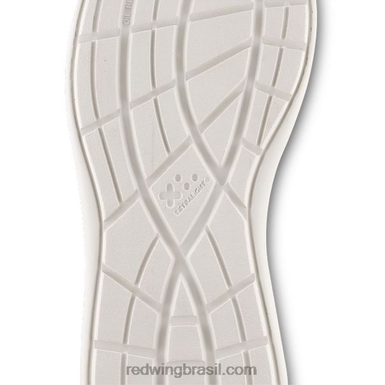 Trabalho - estilo 2030 cross lite bota feminina de segurança com zíper lateral de 5 polegadas marrom DRV60150 Red Wing