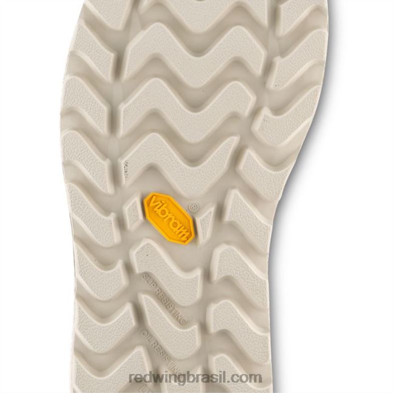 Trabalho - estilo 3537 traction tred lite bota feminina de segurança csa à prova d\água de 8 polegadas castanha DRV60155 Red Wing