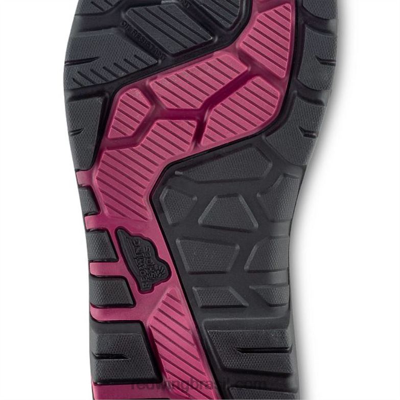 Trabalho - estilo 3542 bota feminina tradeswoman de 6 polegadas à prova d\água csa com biqueira de segurança marrom DRV60152 Red Wing