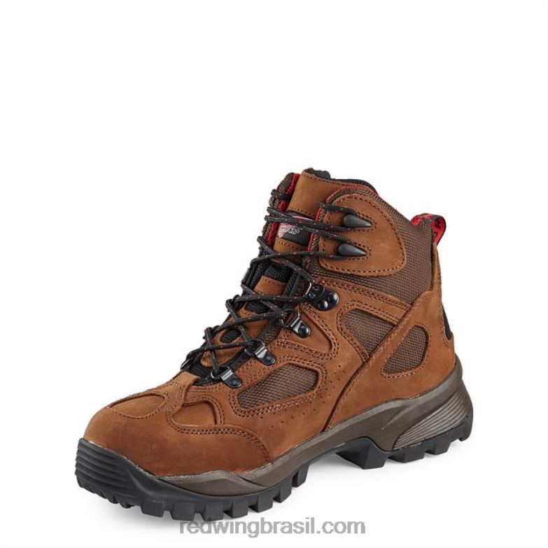 Trabalho - estilo 4442 bota de segurança dynaforce masculina de 8 polegadas isolada e à prova d\água marrom DRV60113 Red Wing