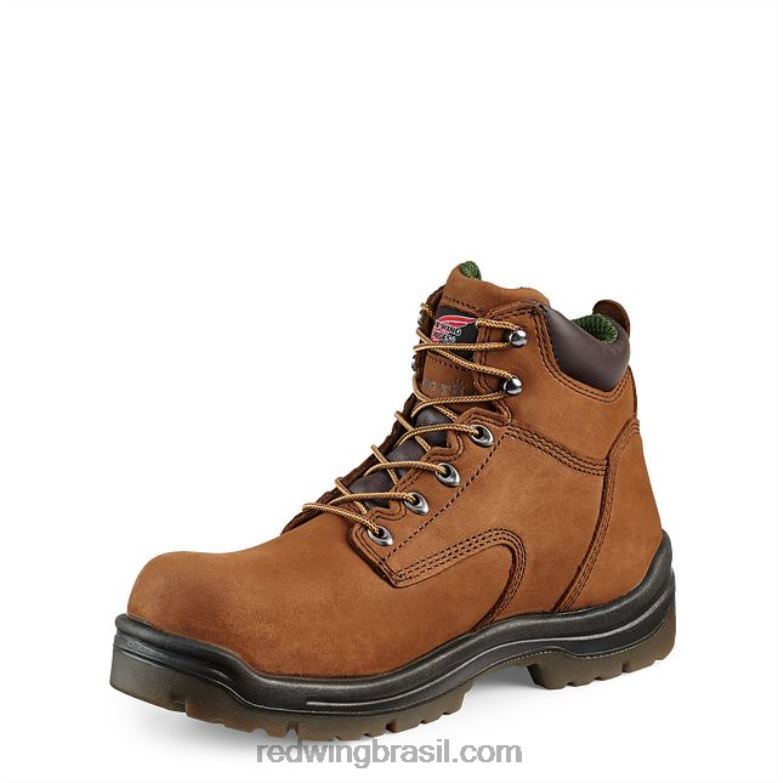 Trabalho - estilo 8692 truhiker bota de caminhada masculina de 5 polegadas com biqueira macia marrom DRV6077 Red Wing
