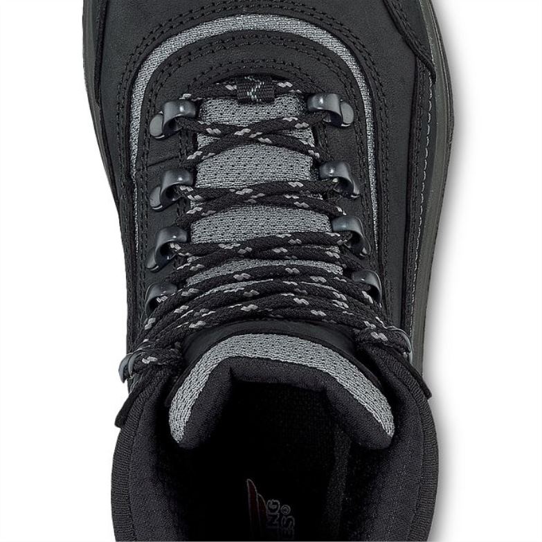 bota de segurança feminina estilo 2347 brnr xp de 6 polegadas à prova d\água cinza DRV60160 Red Wing