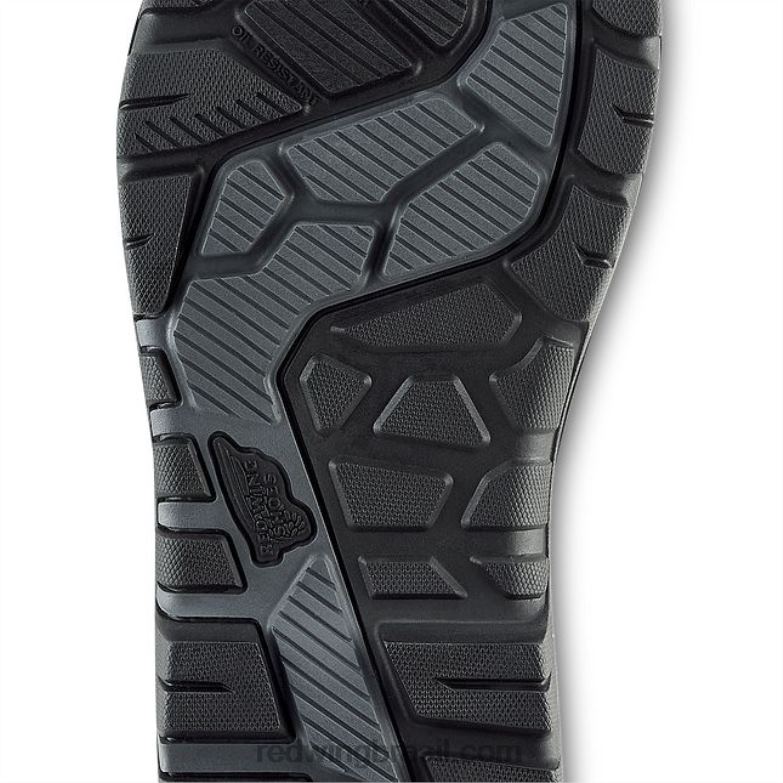 bota de segurança feminina estilo 2347 brnr xp de 6 polegadas à prova d\água cinza DRV60160 Red Wing