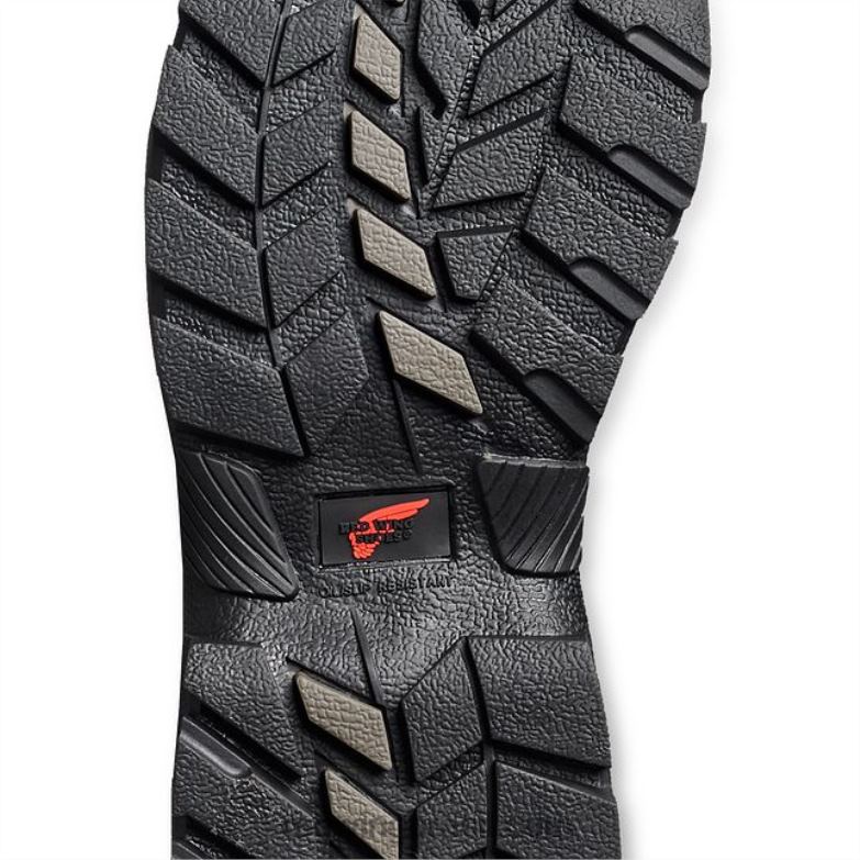 bota de segurança masculina estilo 2203 dynaforce de 8 polegadas para trabalho cinza DRV60130 Red Wing