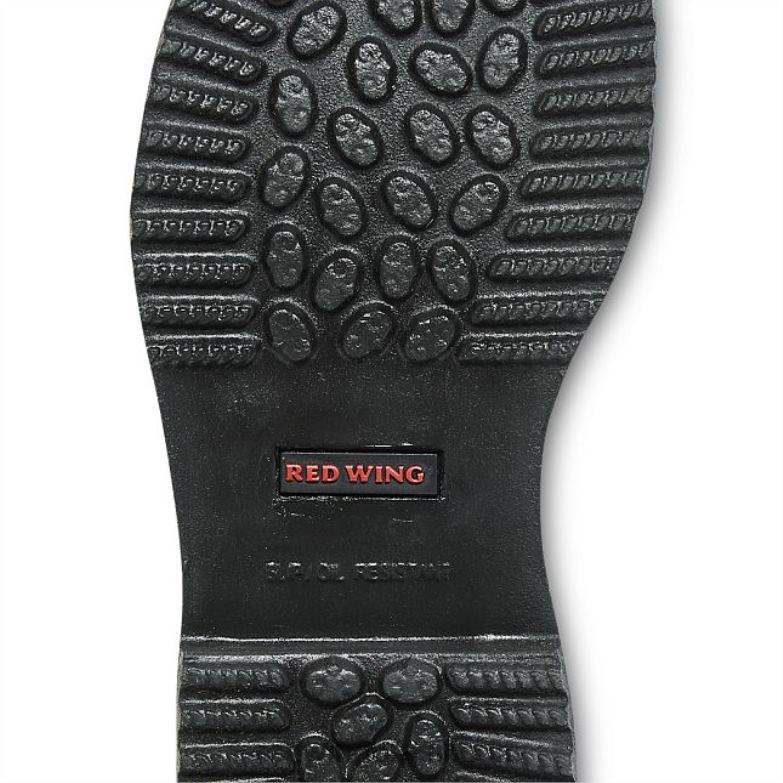 bota de segurança masculina estilo 4423 crv de 6 polegadas à prova d\água para trabalho marrom DRV6072 Red Wing