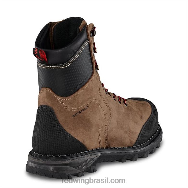 cinto de couro estilo 96520 cinto masculino em couro áspero e resistente marrom DRV6016 Red Wing