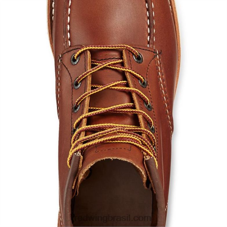 cinto de couro estilo 96548 cinto masculino em couro dakota marrom DRV6019 Red Wing