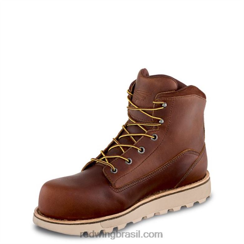 cinto de couro masculino estilo 96500 em couro pioneiro ruivo marrom DRV6018 Red Wing