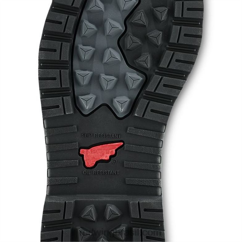 estilo 95232 luva de couro camurça forrada luva masculina em couro camurça preto DRV6028 Red Wing