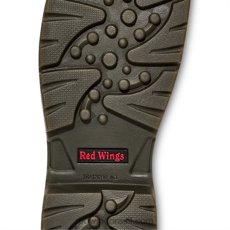 estilo 95237 luva de couro camurça forrada luva masculina em couro camurça avelã DRV6027 Red Wing
