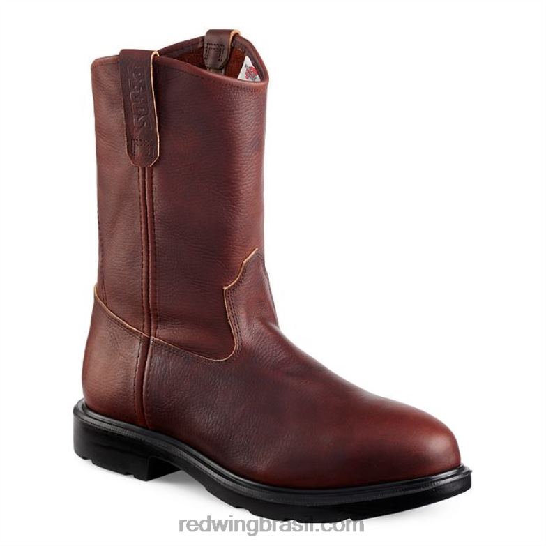 estilo 96528 cinto de couro ocidental cinto masculino em couro ocidental marrom DRV6013 Red Wing