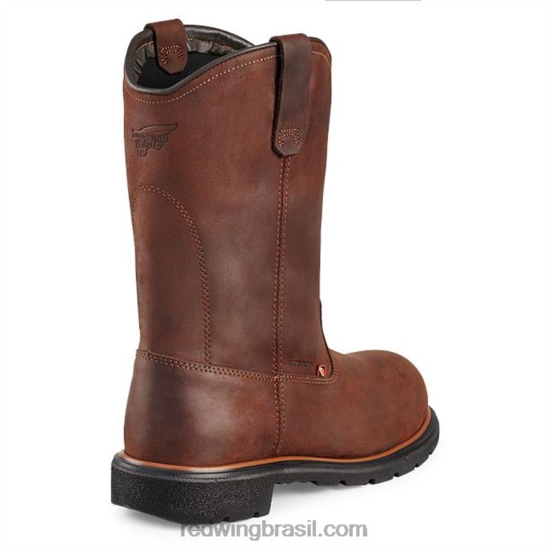 estilo 97113 bota bordô produto para tratamento de couro - condição marrom DRV6041 Red Wing