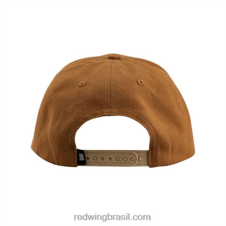 estilo 97448 gorro de malha queimado unissex chapéu de relógio de malha cobre DRV60275 Red Wing