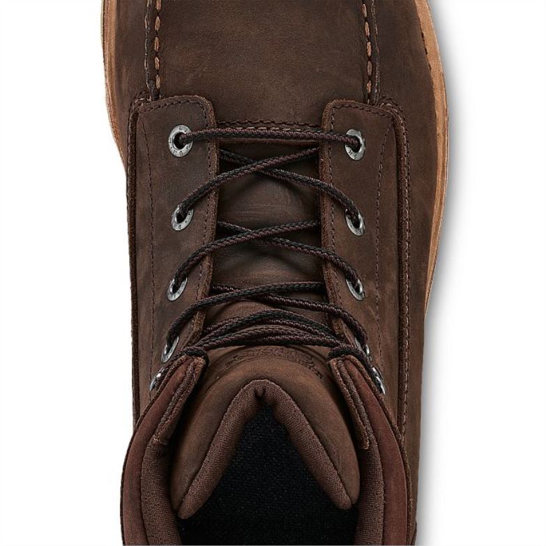 estilo 97516 mocassim de camurça com forro de lã mocassim masculino mocassim de pele de carneiro com forro de lã marrom DRV603 Red Wing