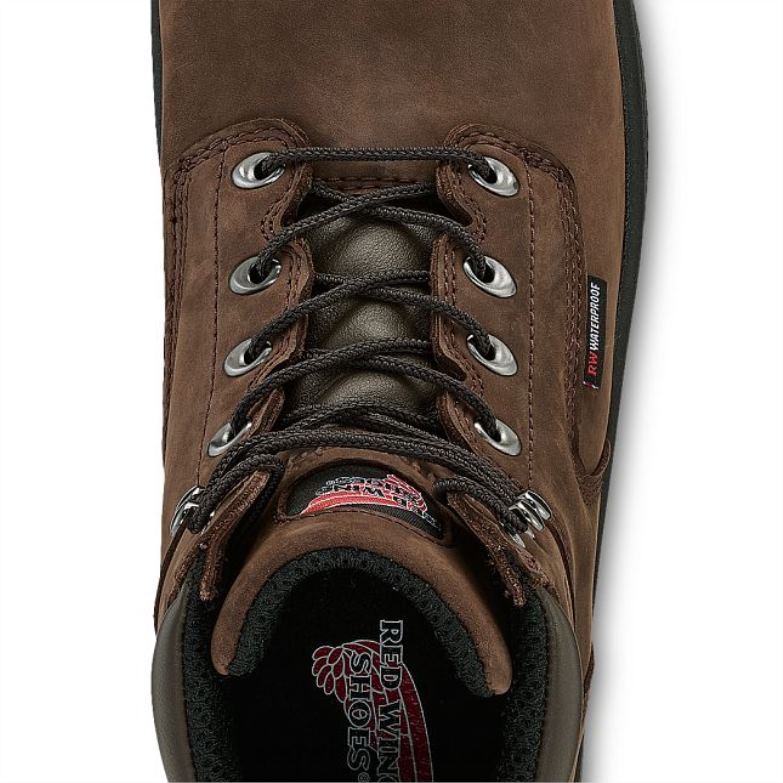 estilo 97520 chinelo de camurça forrado de lã estilo skeepskin chinelo forrado de lã marrom DRV601 Red Wing