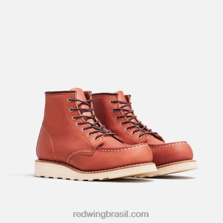 estilo 97669 algodão trapo sobre meia tonal tingida meia unissex em mistura de algodão ruivo DRV60197 Red Wing