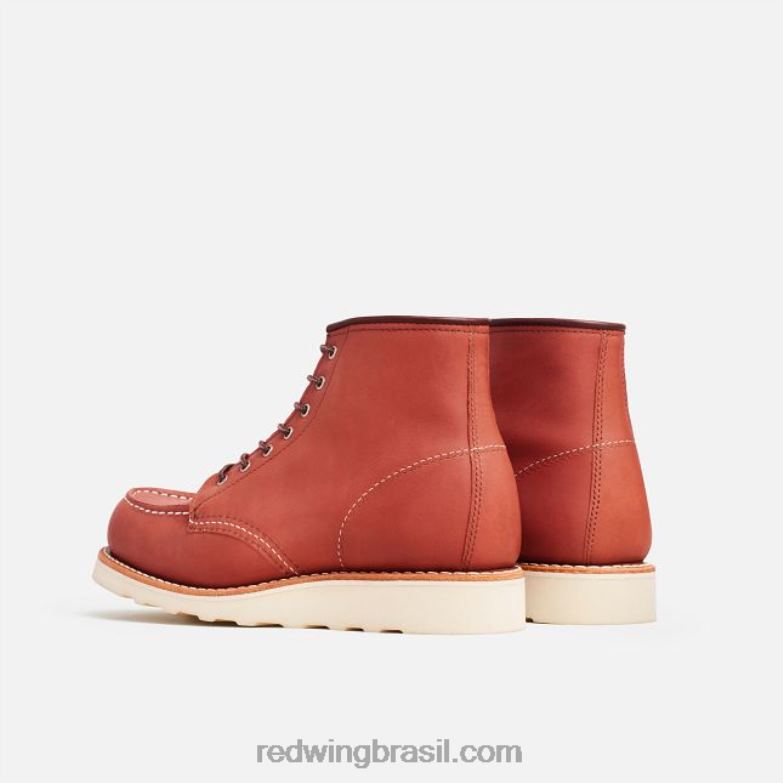 estilo 97669 algodão trapo sobre meia tonal tingida meia unissex em mistura de algodão ruivo DRV60197 Red Wing