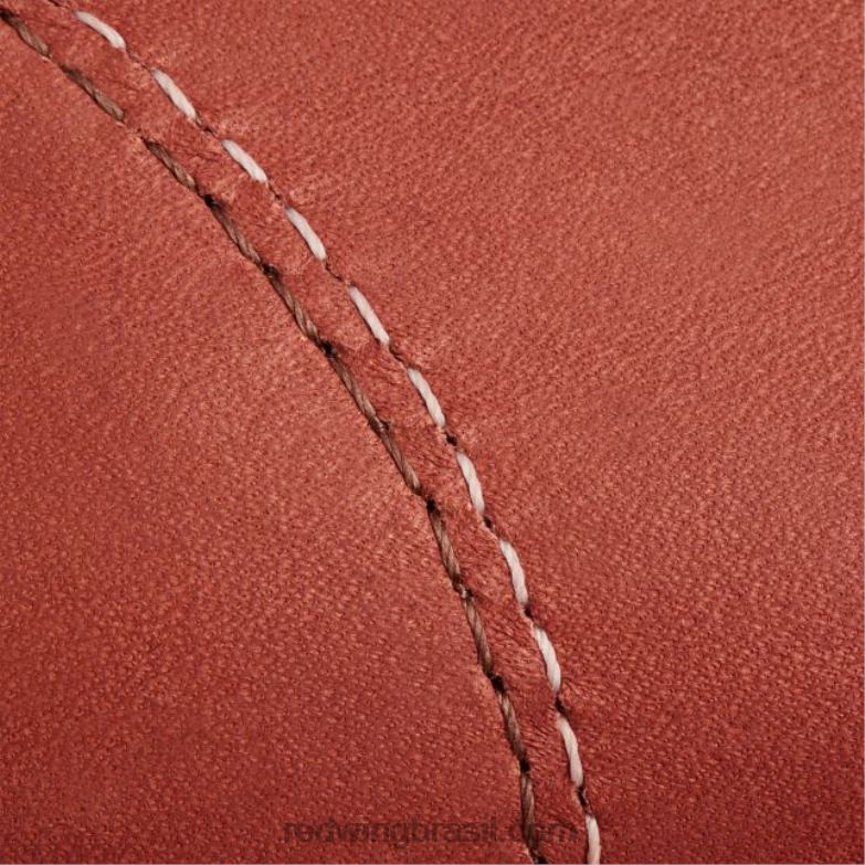 estilo 97669 algodão trapo sobre meia tonal tingida meia unissex em mistura de algodão ruivo DRV60197 Red Wing