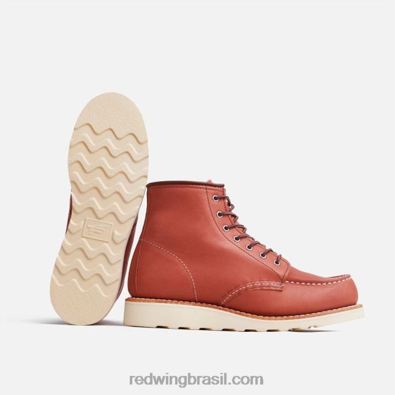 estilo 97669 algodão trapo sobre meia tonal tingida meia unissex em mistura de algodão ruivo DRV60197 Red Wing