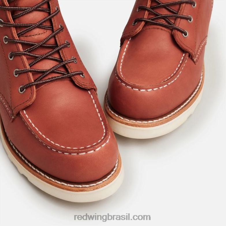 estilo 97669 algodão trapo sobre meia tonal tingida meia unissex em mistura de algodão ruivo DRV60197 Red Wing