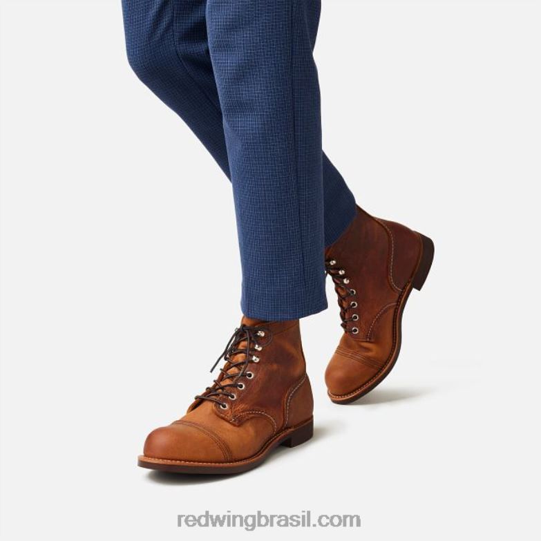 Heritage estilo 8084 Iron Ranger Bota masculina de 6 polegadas