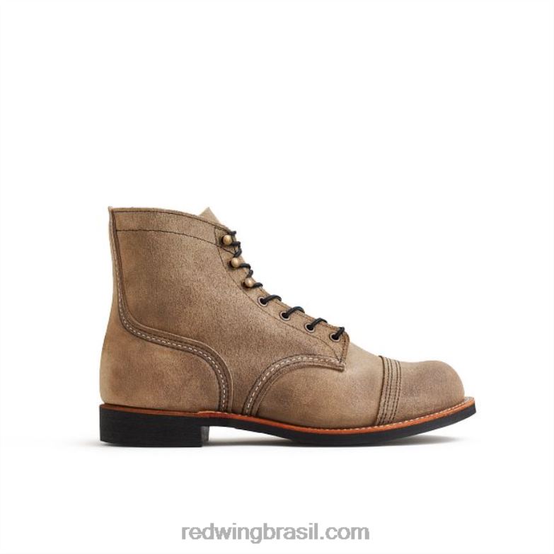 Heritage - estilo 8864 gore-tex moc bota masculina de 6 polegadas em couro à prova d'água ardósia DRV60170 Red Wing