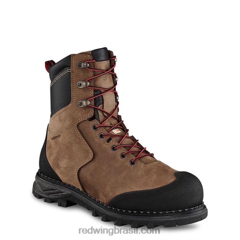 cinto de couro estilo 96520 cinto masculino em couro áspero e resistente marrom DRV6016 Red Wing