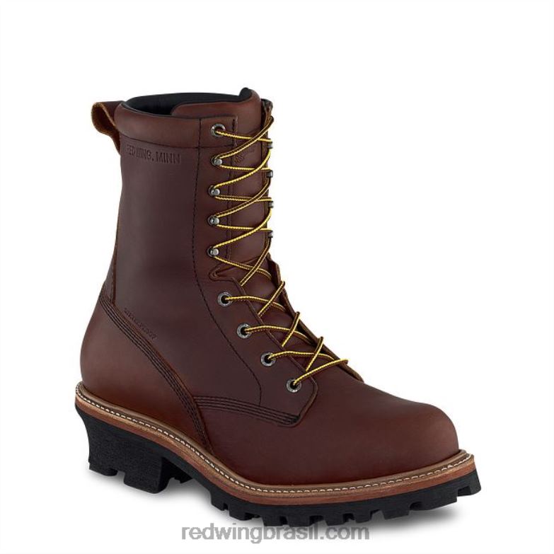 cinto de couro estilo 96523 cinto masculino em couro frontenac marrom DRV6023 Red Wing