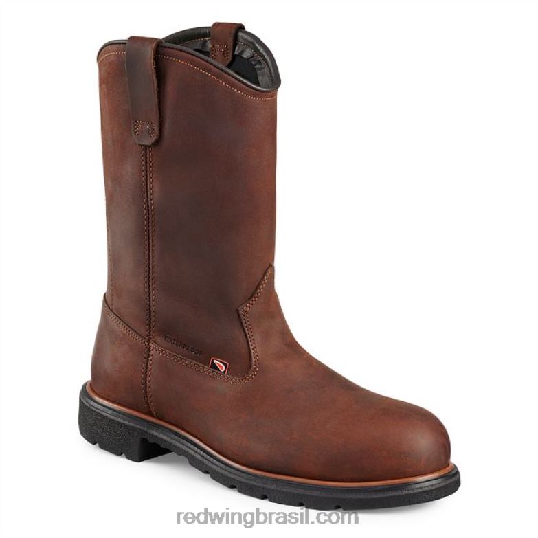 estilo 97113 bota bordô produto para tratamento de couro - condição marrom DRV6041 Red Wing