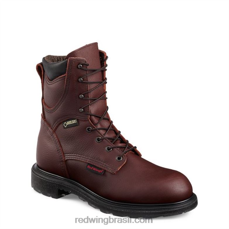 trabalho - estilo 3507 supersole 2.0 bota de segurança csa masculina de 6 polegadas marrom DRV6089 Red Wing