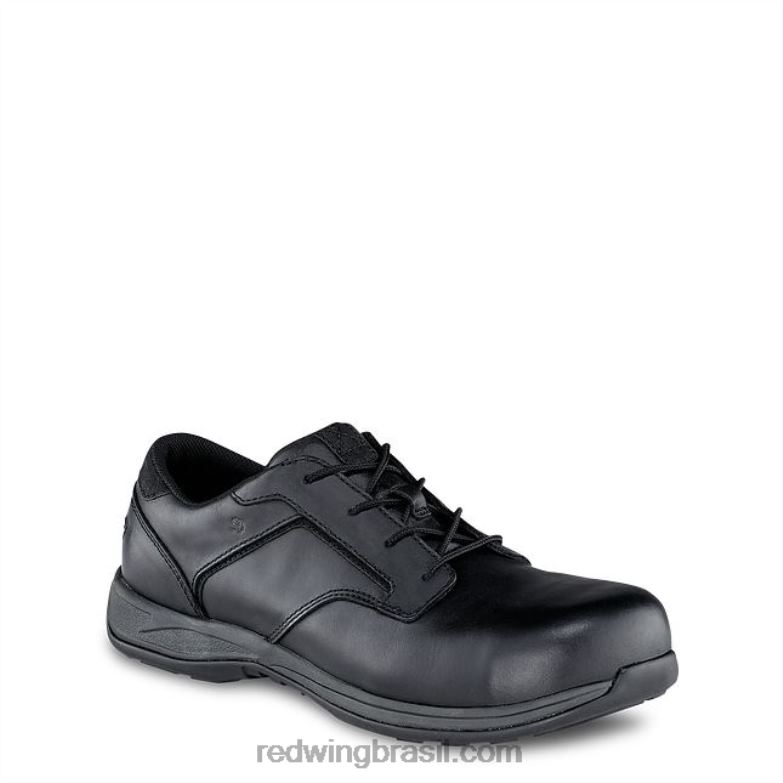 trabalho - estilo 6708 comfortpro bico de segurança masculino oxford preto DRV60142 Red Wing